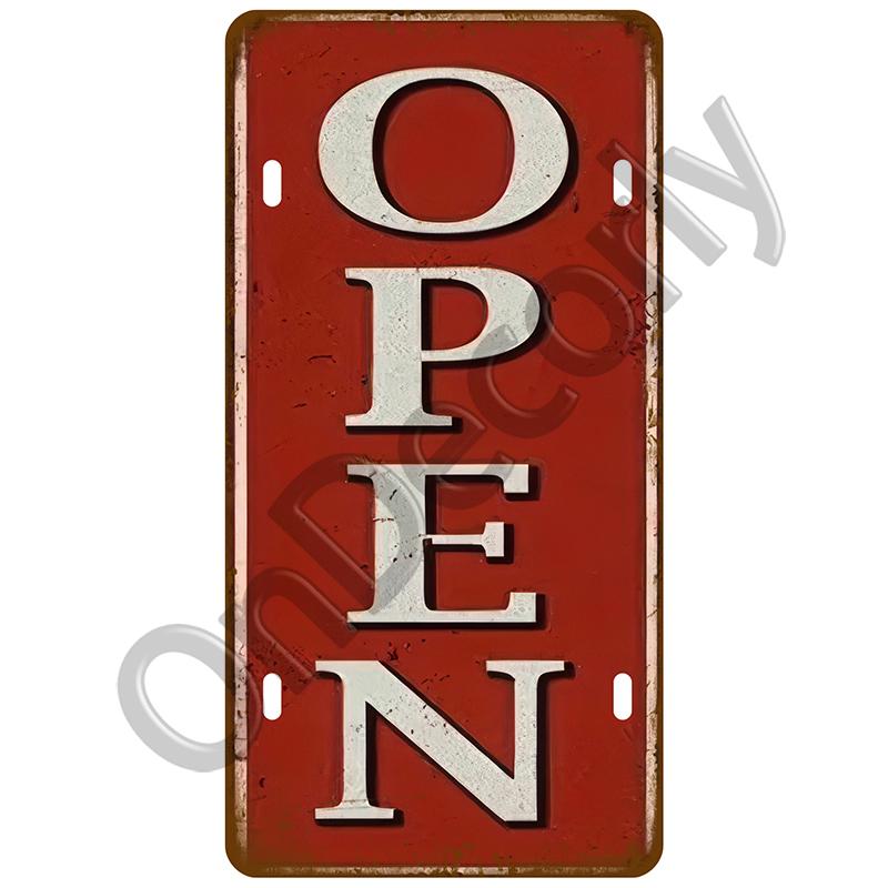 Vintage Metal Tin Sign Plaque For Beer Bar Pub Man Cave Wall Decor Art