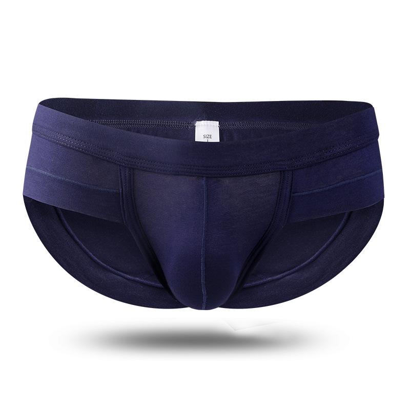 Men's Sexy Breathable U-Shaped Pouch Low Waist Triangle Underwear