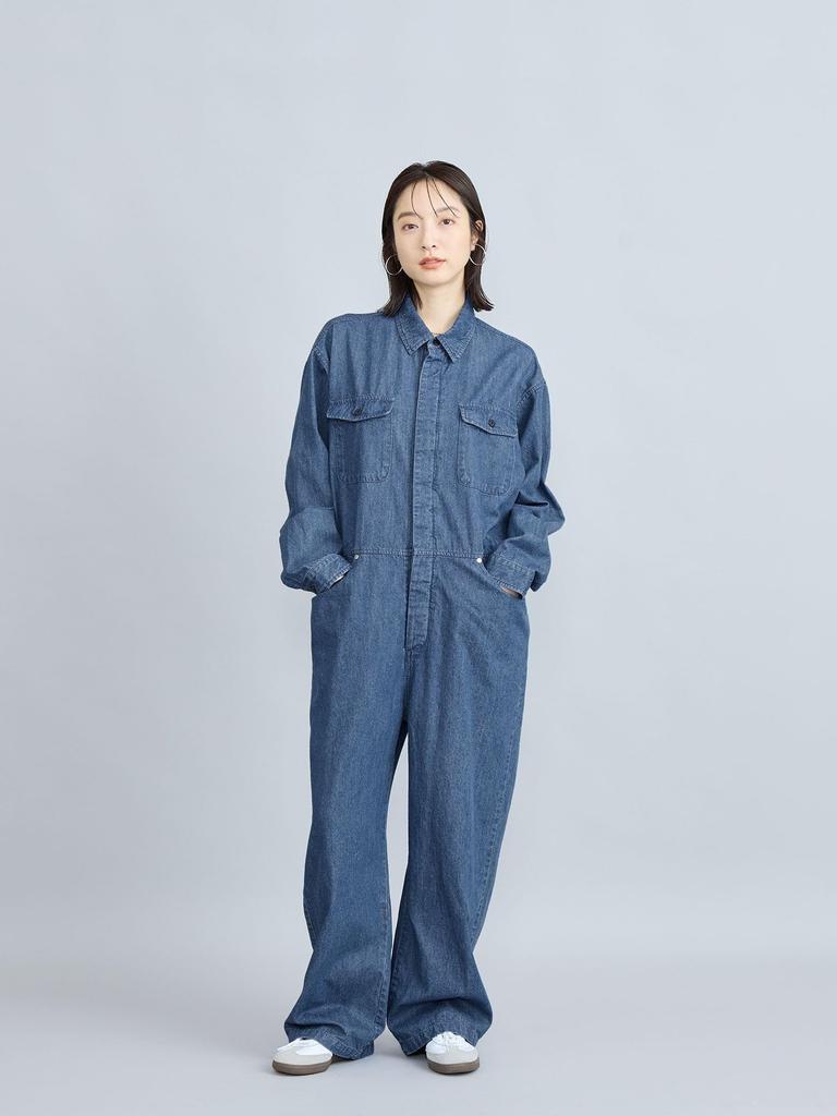 Cohen MIYAKO TAKAYAMA Denim Overalls 76756450362 7570 COBALT(75) L