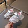 Girls' Sneakers 2025 Spring and Autumn New Children's Shoes Baby Boys' Casual Shoes Children's Lightweight Dad Shoes