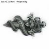 Viper Knight Sword Alloy Belt Buckle - Trendy, Smooth, Fashionable Plate Accessory