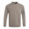 Light Luxury Outdoor Wool and Goose Down Long-Sleeve T-Shirt for Men, Winter Round-Neck Thermal Base Layer, Export Men's Sweatshirt