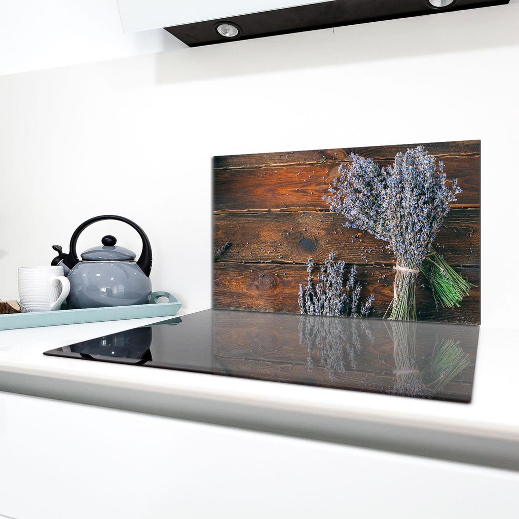 Glass Hob Protector 90x52 Lavender