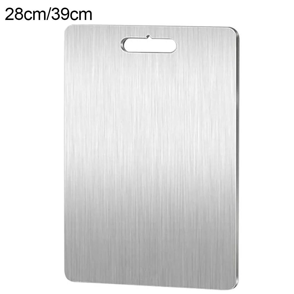 Titanium Cutting Boards for Kitchen Double-Sided Chopping Board Food Grade Cutting Mat Serving Tray Fruit Meat Chopping Board