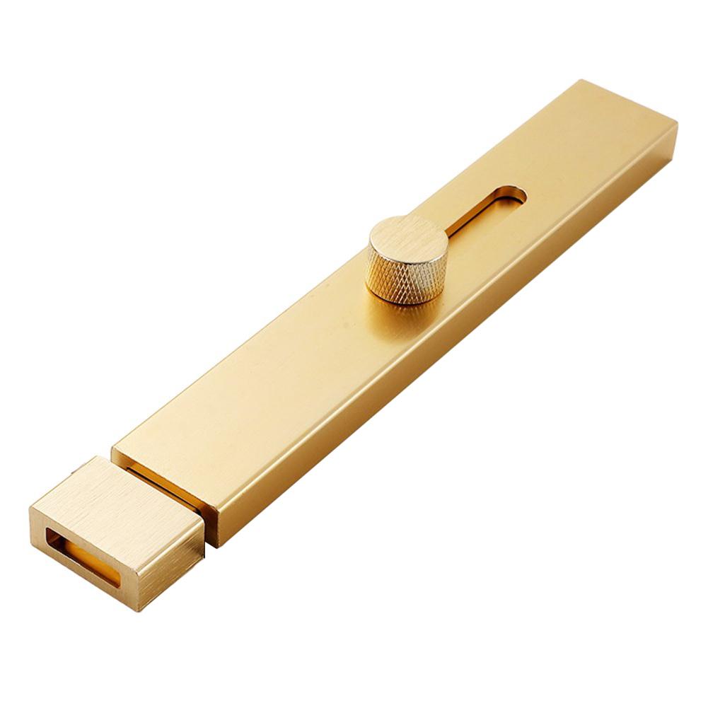 Încuietoare ușii Încuietoare fără perforare Suruburi glisante de ușă Încuietoare de securitate antifurt Din aliaj de aluminiu Încuietoare ușii de toaletă Feronerie pentru poartă