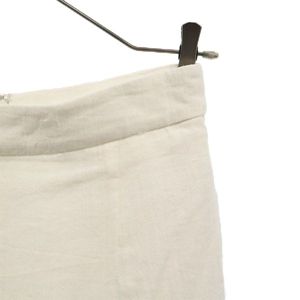 SNIDEL Unused SWFP192110 Linen pants 1 white Women Used