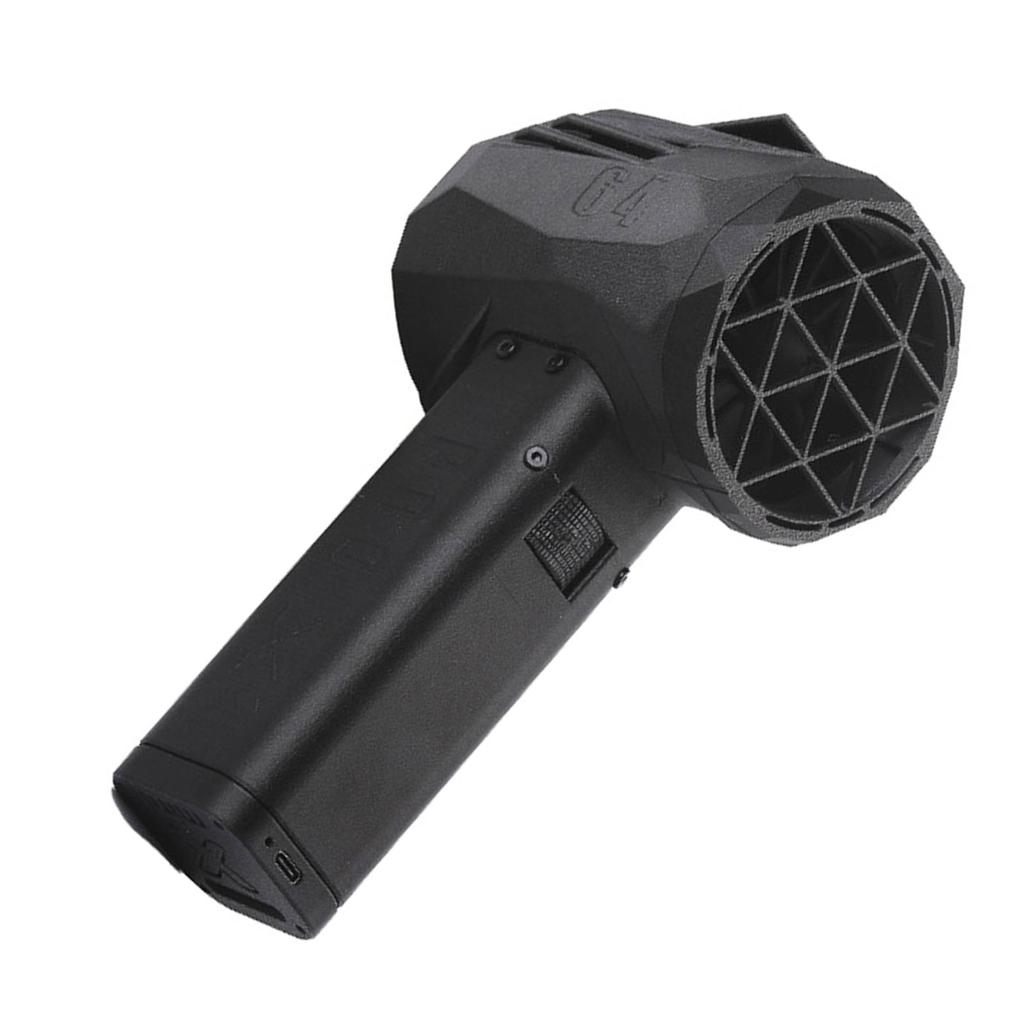 Turbo Fan Blower 350km/h 1500g Thrust 64mm Brushless Motor Stepless Speed Electric Duster with SOS A
