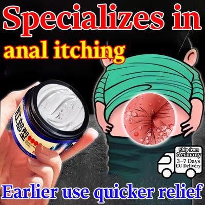 Itchy Anus Soothing Serum - Natural Herbs Calms Itch & Skin-Safe