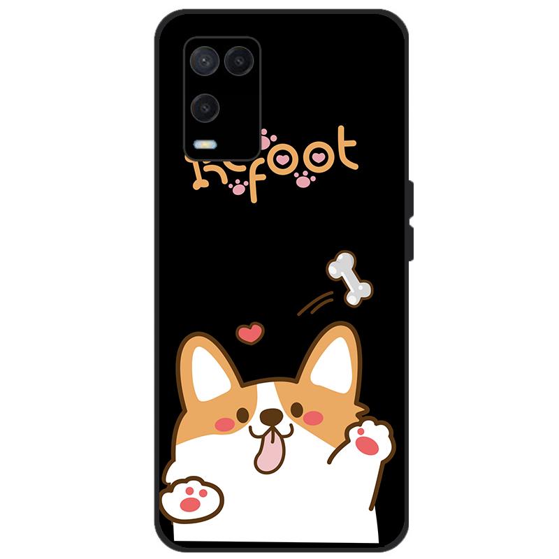 For OPPO A54 Case Back Phone Cover For OPPO A54 5G 4G Case CPH2239 CPH2195 OPPOA54 A 54 Bumper Silicon Soft Coque black tpu case