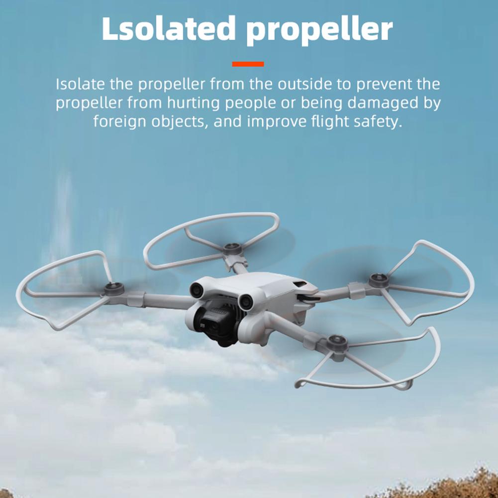 Quick Release Propeller Guard Protector Cage Anti-collision Propeller Blade Protection Compression Resistance for DJI Mini 3 Pro