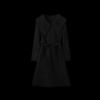 HECO Women's Embroidered Double-faced Wool Long Winter Coat