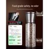 LINGCHEN 200ml Manual 304 Stainless Steel Spice Grinder