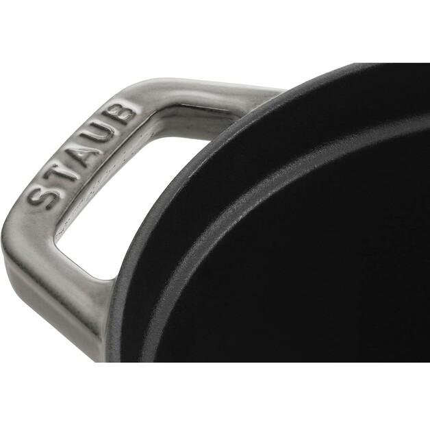 Casserole Zwilling Staub Stewpot Oval 40x33cm Graphite Grey 6.7l (40509-324-0)