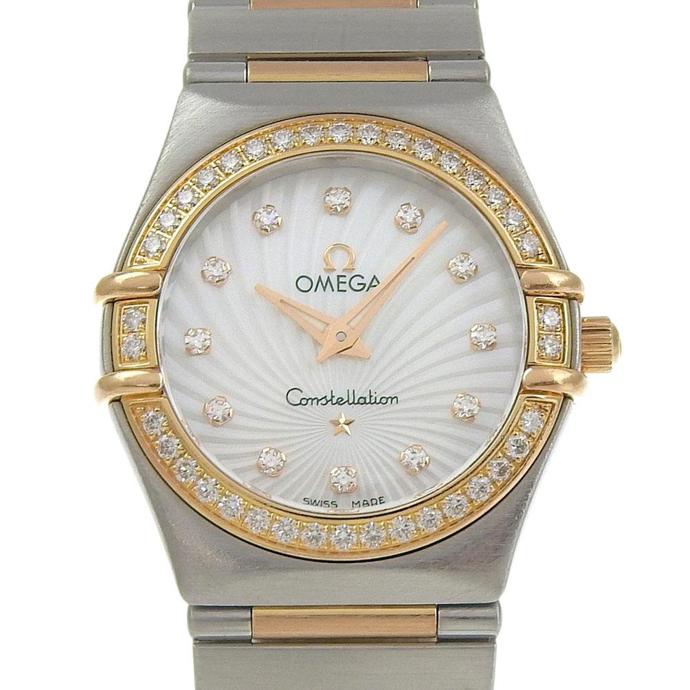 

OMEGA Constellation Watches 111.25.26.60.55.001 cal.1456 White shellDial Stainless Steel Quartz Analog display Women Used