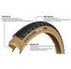 Panaracer Gravelking X1 R Tubeless 700C X 35 Gravel Tyre