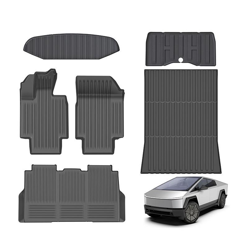 TPE All-Weather Eco Floor & Trunk Mats for Tesla Cybertruck
