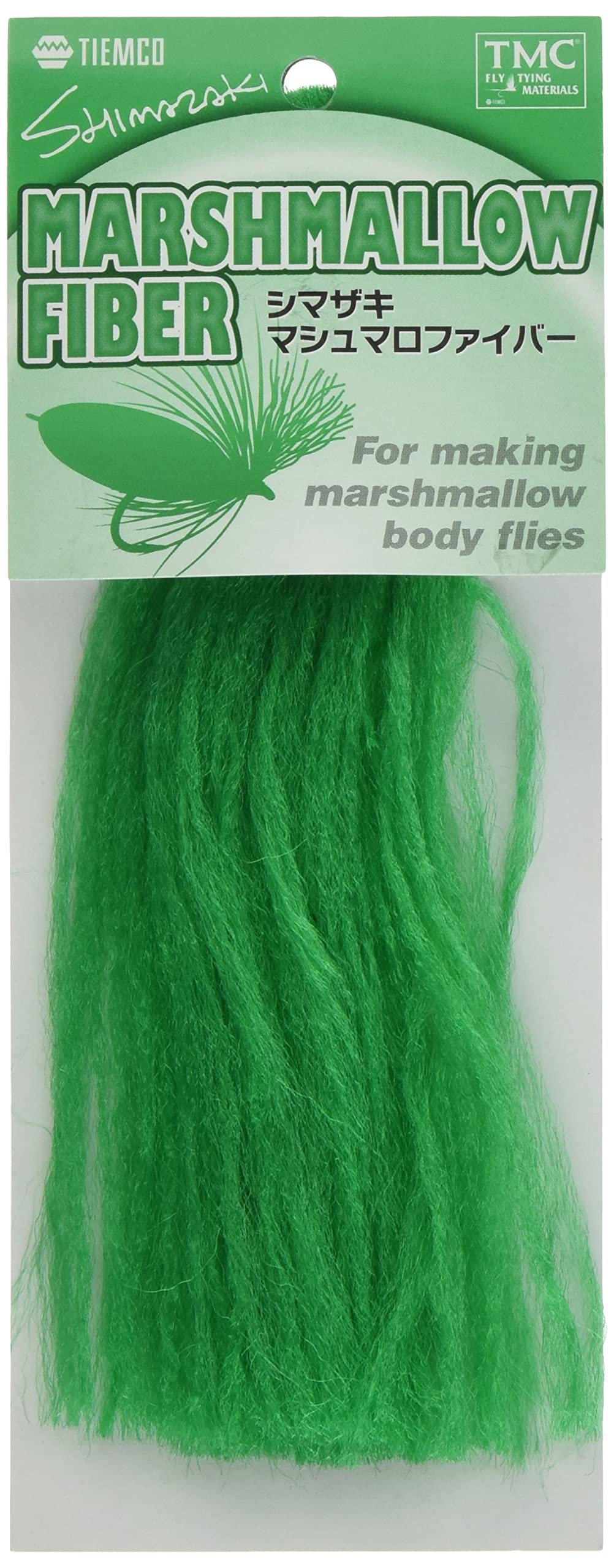 

TIEMCO Fly Material Shimazaki Marshmallow Fiber Innocent Green 66542001011 #11