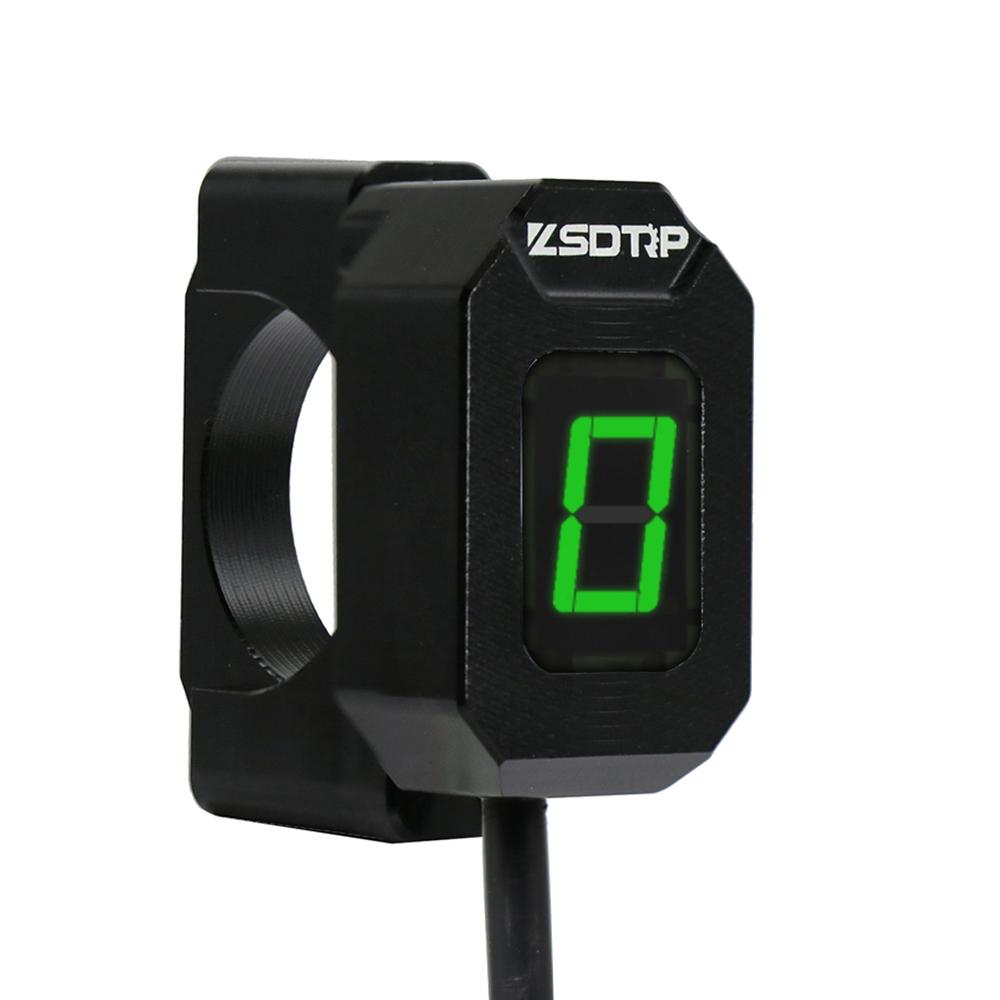 Alconstar Universell Starker Magnet Ultra dün Motorrad 6-Gang Digitaler Ganganzeiger Motorrad Display Schalthebel Sensor