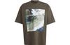 adidas TERREX X And Wander T Shirts Unisex Green Crew Neck Moderate Straight Fit HR7143