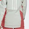 adidas Terrex W Rso T 2L Sin J Striped Logo Zip Hooded Outdoor Jacket Ski Wear Women Jackets Green HI5484