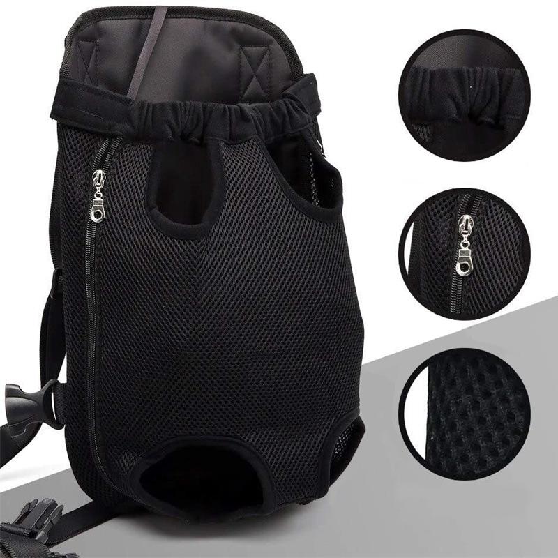 Adjustable Cat Carrier Bag Pet Double Shoulder Backpack Portable Bag Outdoor Travel Camping Hiking Pet Puppies Carrier Backpack
