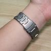 Titanium Wristband for Apple Watch Series 10 46mm Ultra 49mm Strap Luxury Titanium Link Bracelet for Iwatch 9 8 7 6 5 45mm 44mm