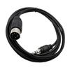 Durability 7Pin DIN To 3.5mm Male Audios Cord Wide Compatibility for DIN7 Stereo Device HiFi Systems and Portable Players