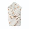 Muslin Wrap, Swaddle, Blanket, Mat with Filling 4 In 1 (bunny)