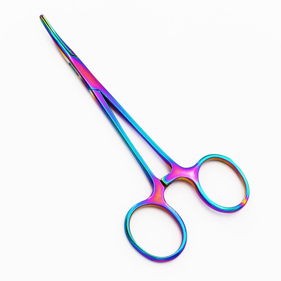 Pet Ear Hair Plucking Forceps - Straight & Curved, 14cm & 18cm - Small & Large Sizes for Ear Cleaning