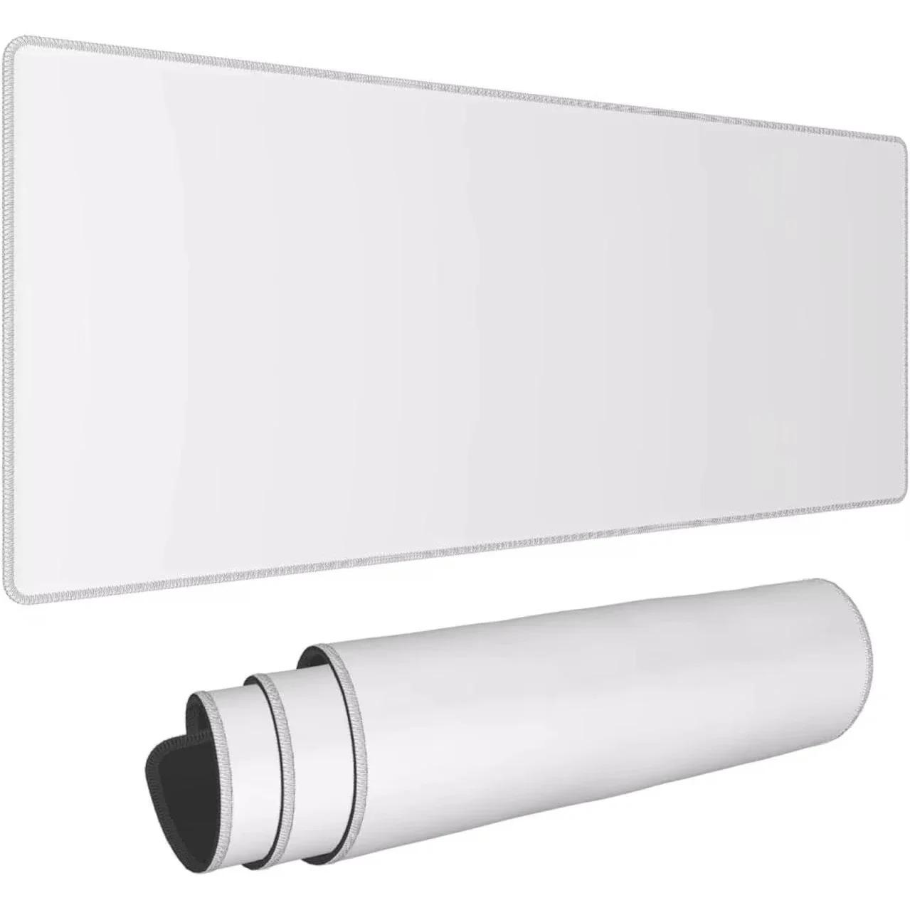 

Белый Большой Коврик для Мыши Ковер Простой Коврик Ноутбук ПК Игровой Офисный Подушка Настольный коврик XXL Большой Компьютерный Стол Клавиатура Коврик для Мыши Ковер 40x80cm