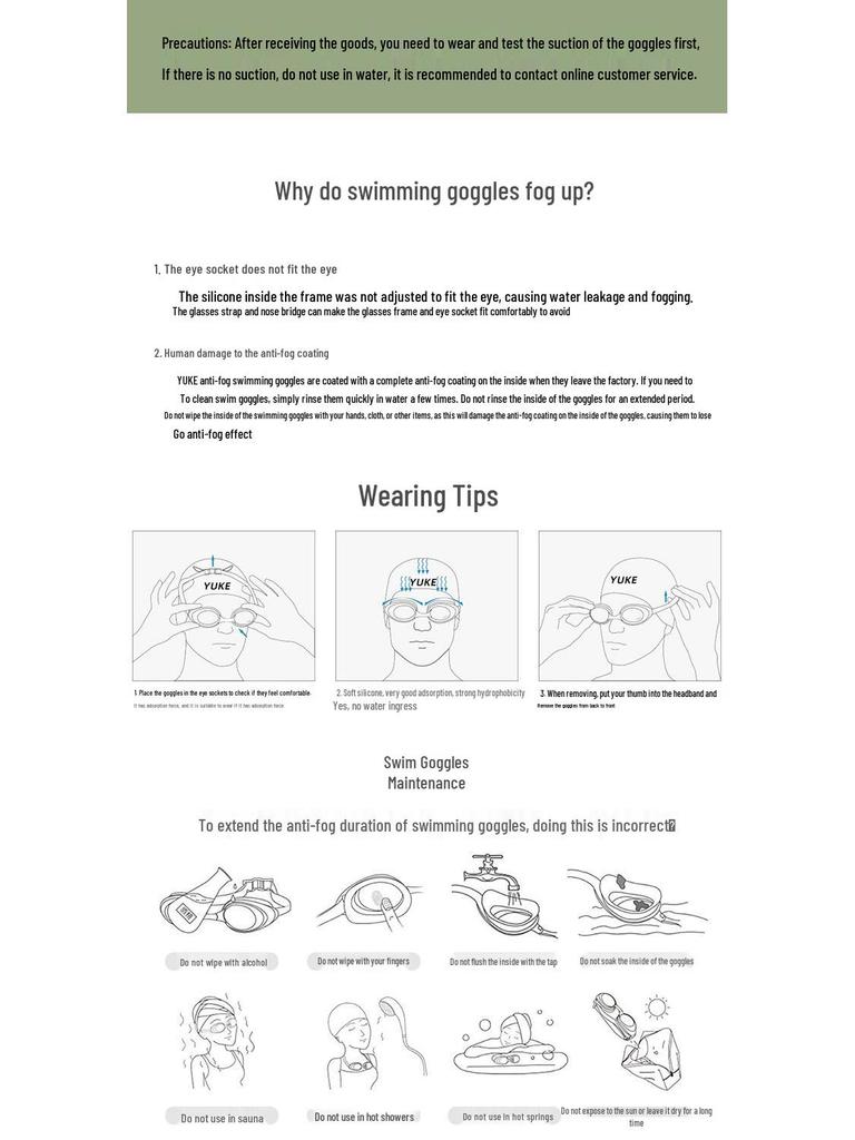 Kids' Waterproof Anti-Fog Swim Goggles with Cap - Medium To Large Fit, Small Frame, High Definition Professional Set.