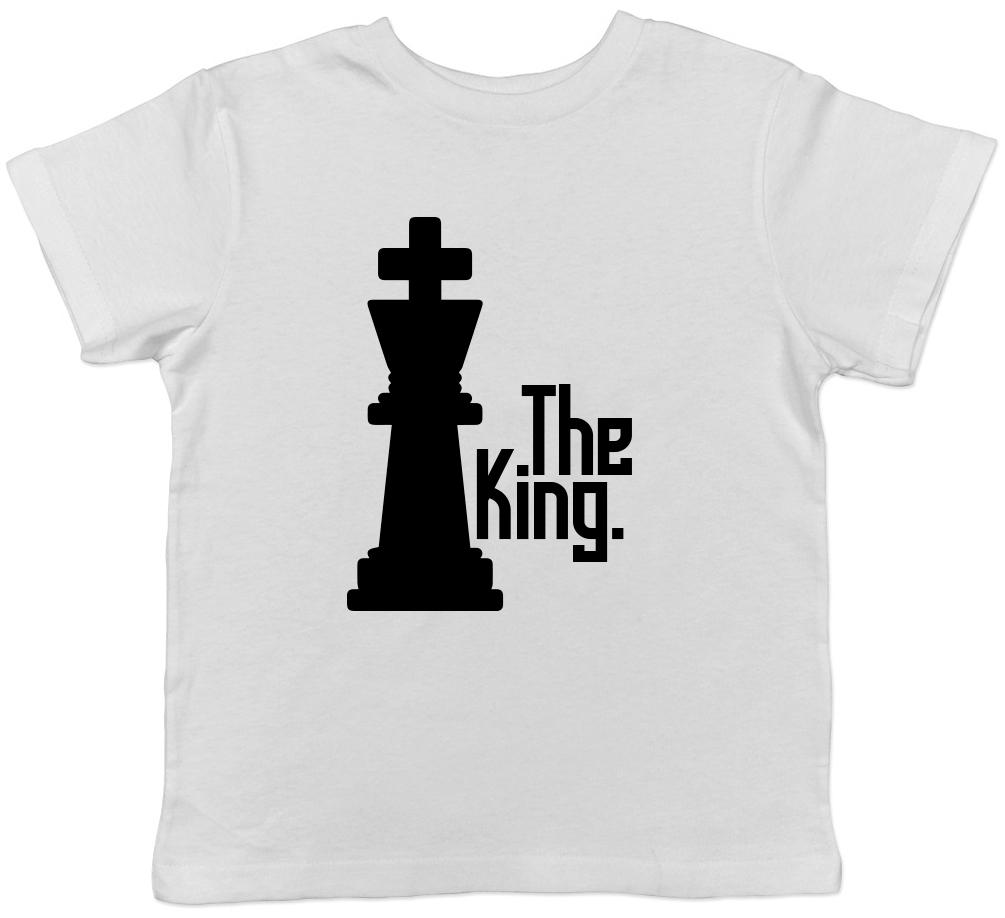 The King Chess Boys Girls Kids Childrens T-Shirt 110