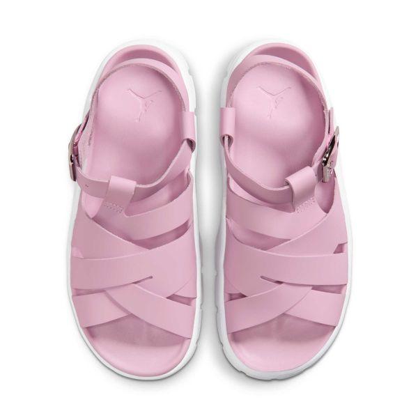 Air Jordan Willow Sandal Iced Carmine White Women Sneakers Pink Metallic-Silver IB8841-607