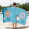 Cartoon Cute M-MalteseS Line Dog Towel Soft Lightweight Anti-Sand Large Beach Towel Quick-Drying Bath Sports Family