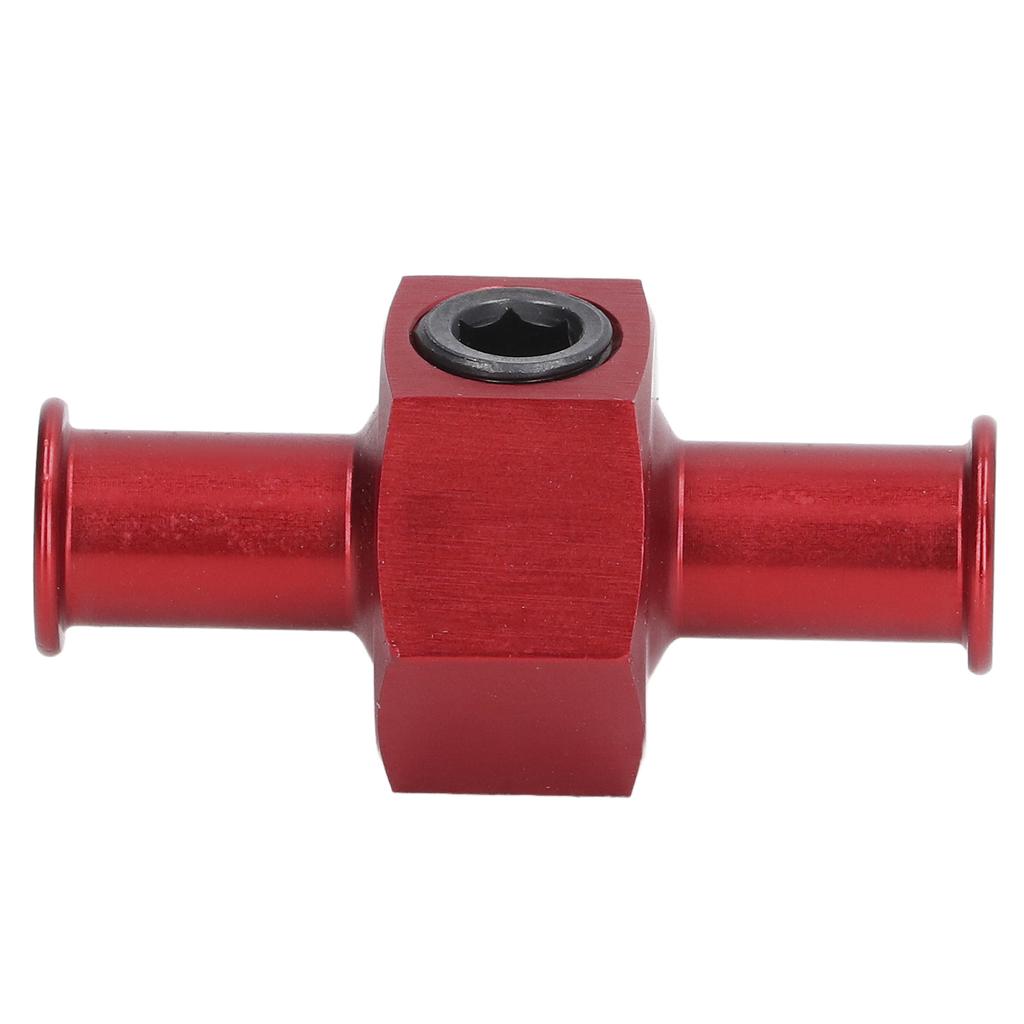 Fuel Pressure Gauge Adapter T Shape 3Celsius8in Hose Port 1Celsius8in NPT Fitting Auto Parts