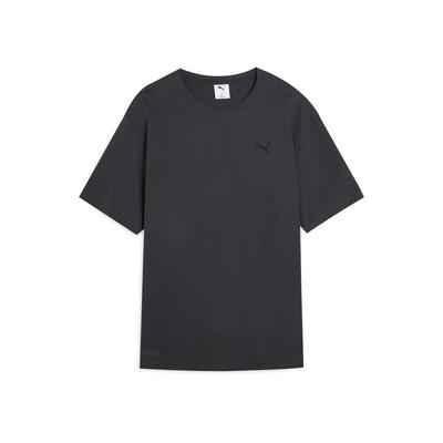 Primeess Ss25 Relaxed Casual Solid Color Short Sleeve T-Shirt Unisex Tops Dark-Gray 632978-69