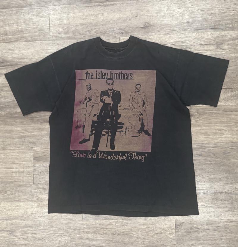 Vintage The Isley Brothers Old School Grooves T-Shirt Full Size S-5Xl RS362 Unisex T-Shirt M