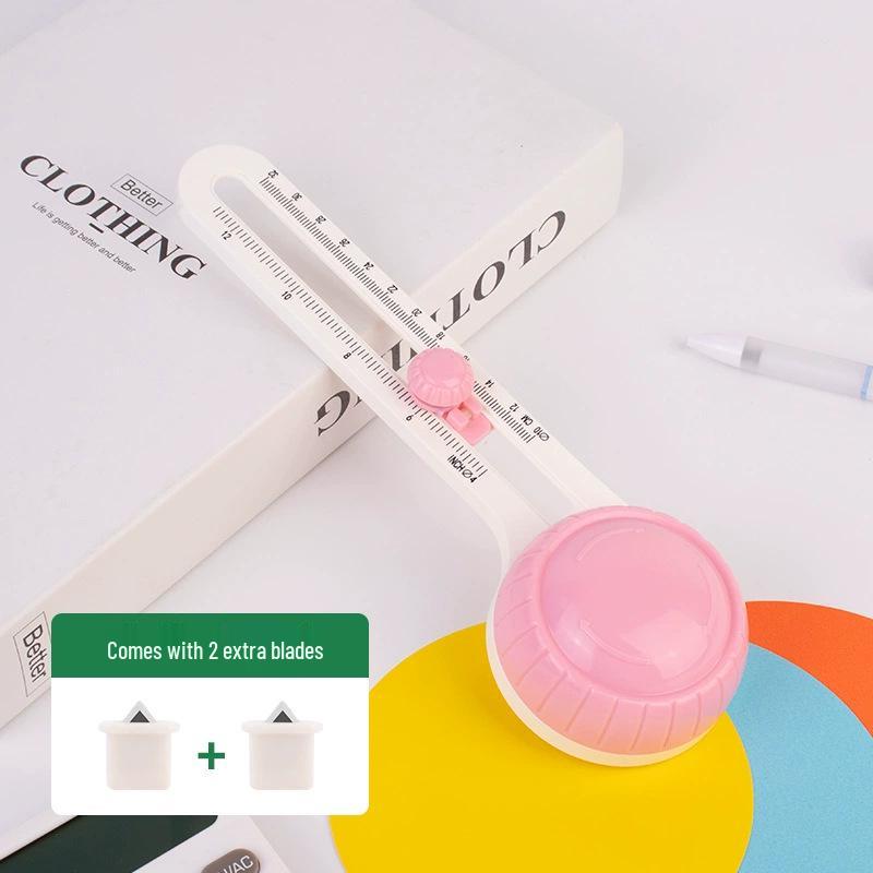 In-Stock Macaron Color Journal Greeting Card Circle Cutter: Handmade for Paper Crafting