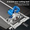 Adjustable Circular Saw Guide Rail for Woodworking and Edge Locator of Electric Cutting Machine with Clamping Mechanism