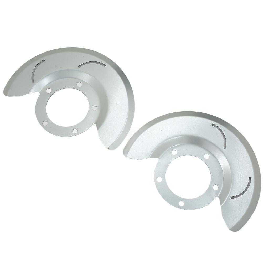 Paire Cache-poussière de protection de disque de frein avant 7679BDS Remplacement pour Bronco F150 4X4 Dana 44 1976‑1979