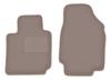 Beżowe dywaniki przednie do: Nissan Micra K12 CC kabriolet (2003-2010)