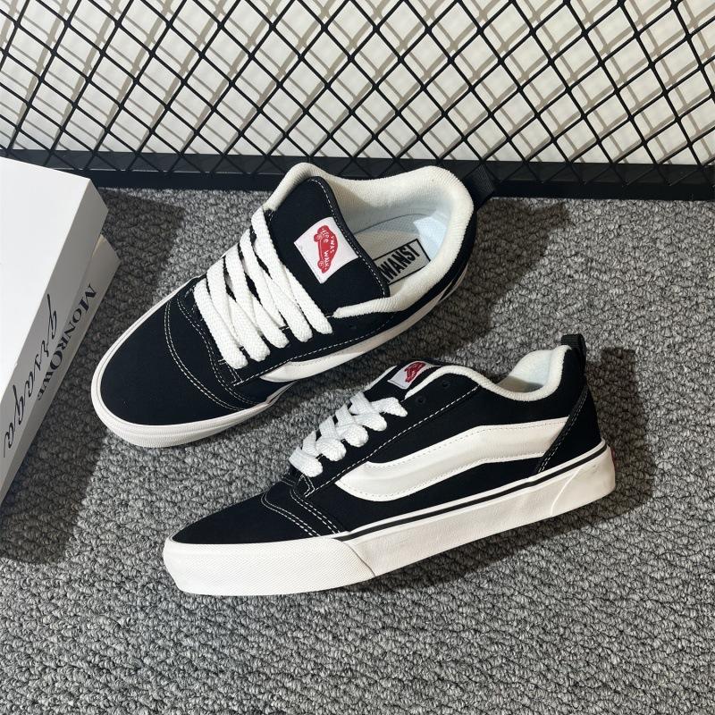 Spring and Autumn Knu skool classic black low-top American retro chubby bread casual board shoes
