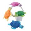 Dog Chew Toy Turtles Toy Fetching Tug for Aggressive Chewers Outdoor Training Toy Squeaky Tug-of-war Game