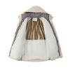 2025 winter new plus-size Korean loose down cotton jacket women's mid-length student cotton jacket women's hat detachable padded jacket