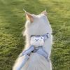 Escape-Proof Cat Harness with Leash - Cute Bear Design Lightweight Comfortable Pet Vest