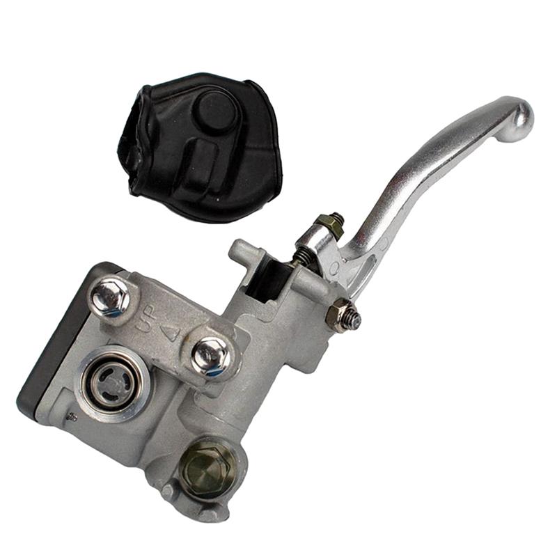 1 Pair Motorcycle Brake Clutch Master Cylinder Lever Silver Metal For Honda CR 125R 250R 500R CRF 150 250 450 2002-2012-A99D