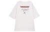 Jordan Flight T Shirts Men's White Crew Neck Moderate Straight Fit CZ1214-094