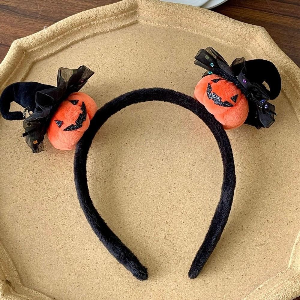 Ghost Halloween Headband Spider Halloween Party Hair Band Funny Witch Hat Headband Men