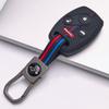 Key Fob Cover for Honda Accord Civic CR V CR Z with Keychain Anti-Scratch Surface Shockproof Structure Soft Grip Texture Easy Install