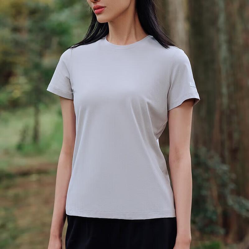 PELLIOT Women's Quick-Dry Sport Casual Round Neck Short Sleeve T-Shirt